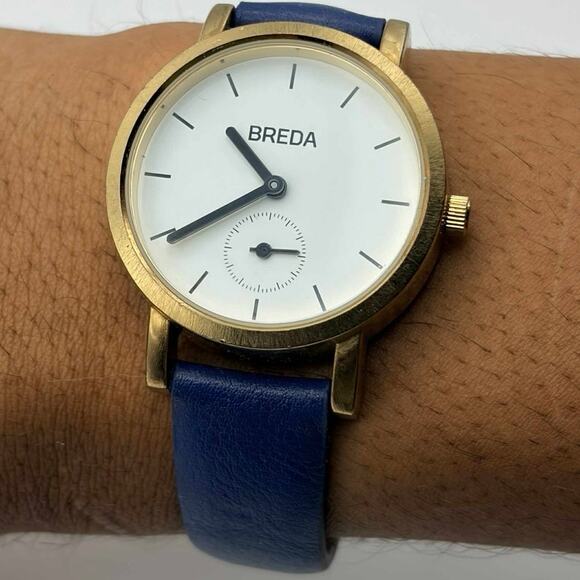 Blue & Gold Breda Watch - Picture 2 of 6